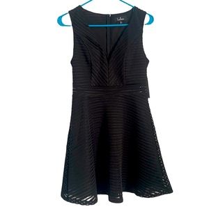 NWT Black Lulu’s Skater Dress S